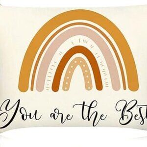 Buy One Get One Free, Boho Rainbow Cosmetic Bag Inspiration Canvas Makeup Bag